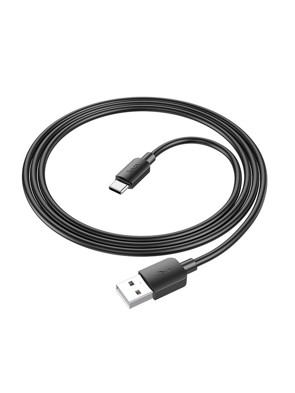 Kabel USB A do USB C Hoco PD 2,4A 27W 1 m X96 czarny