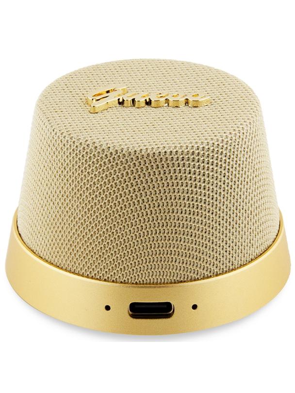 Głośnik bluetooth Guess Magnetic Script Metal GUWSC3ALSMD złoty