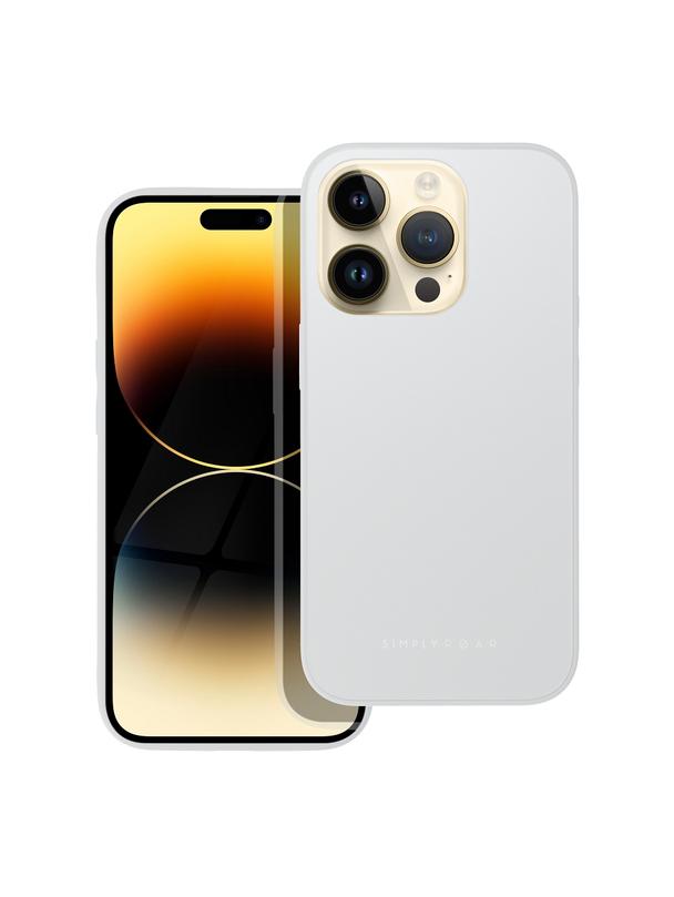 ROAR futerał MATTE GLASS do IPHONE 14 Pro stalowy