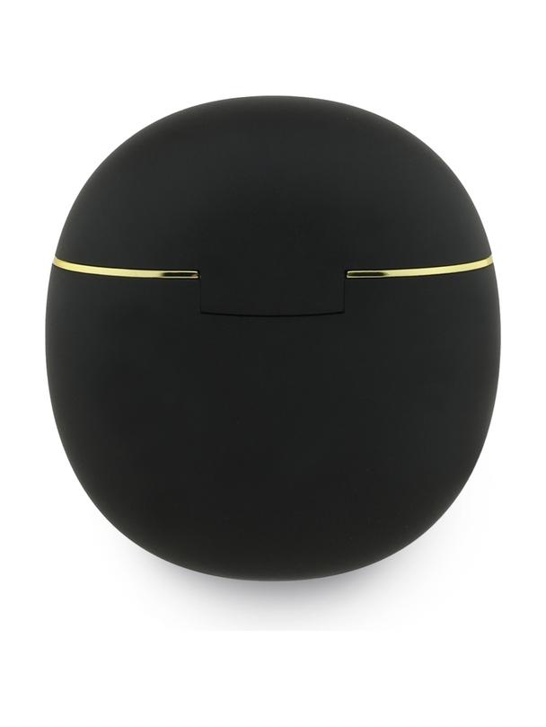 Słuchawki bezprzewodowe douszne Guess TWS GUTWSA15HETK (Small Round Script Print) czarne