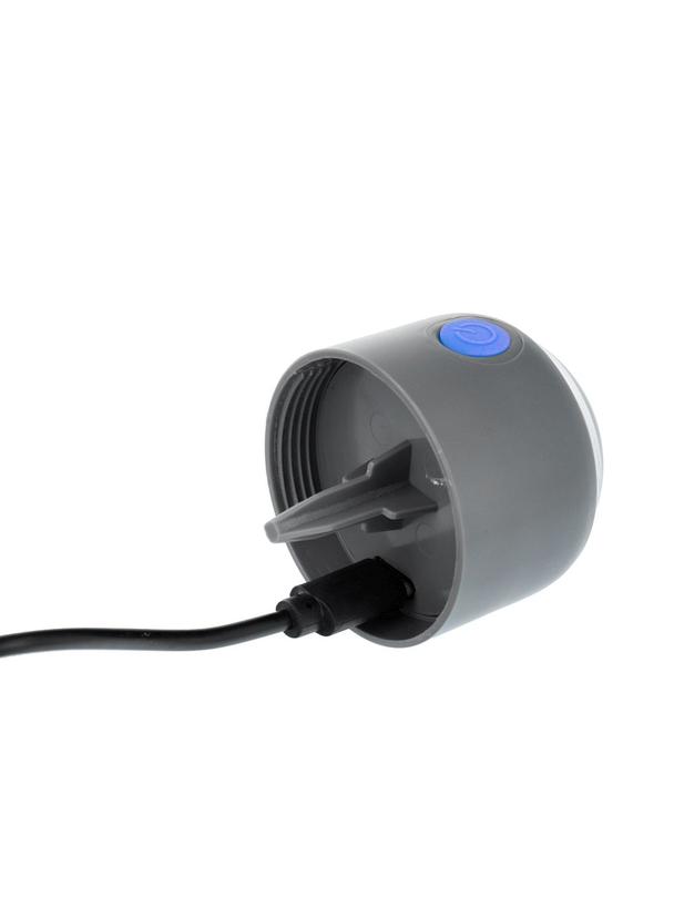 Dozownik worków na psie odchody z karabińczykiem i latarką LLFG24033 niebieski