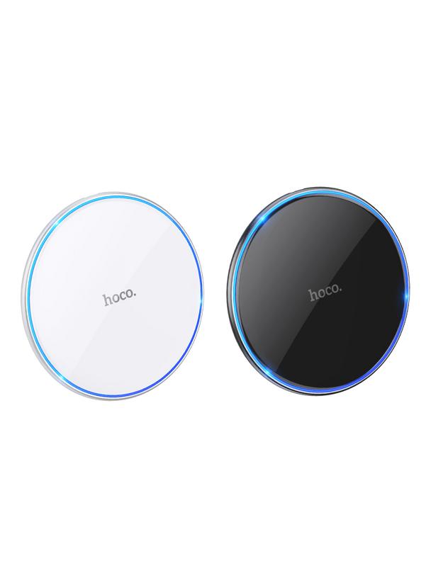 Ładowarka indukcyjna Hoco 2A 15W z podświetleniem CW6 PRO czarna