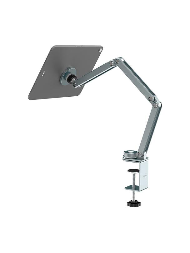 WiWU - Regulowana i obracana aluminiowa podstawka/ramię pod tablet ZM001