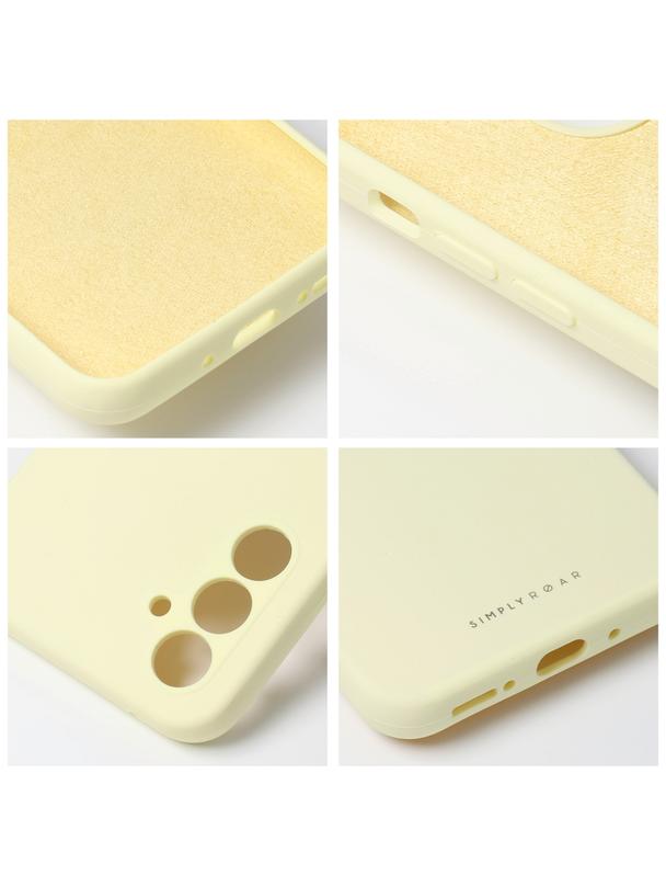 ROAR futerał CLOUD SKIN do SAMSUNG S25 Plus 5G Jasnożółty
