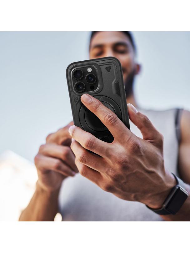 Futerał FROST ARMOR do IPHONE 15 Pro czarny