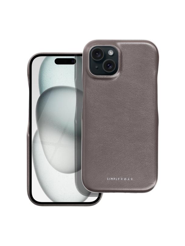 ROAR futerał LOOK do IPHONE 15 Szary
