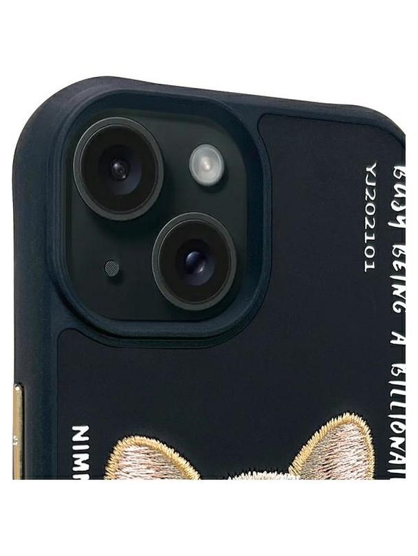 NIMMY futerał GLASSES COOL DOG do IPHONE 15 czarny