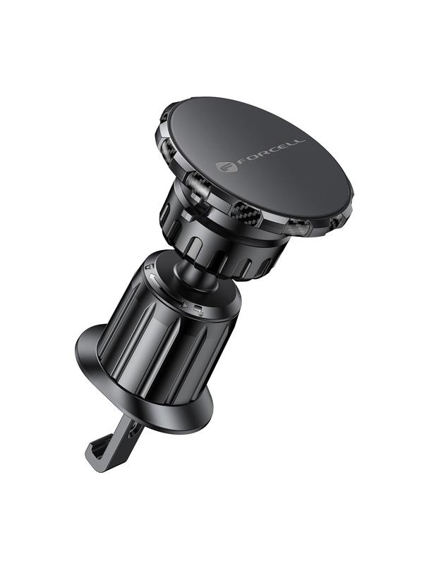 Uchwyt na telefon do samochodu magnetyczny Forcell F-Grip MagElite do kratki czarny