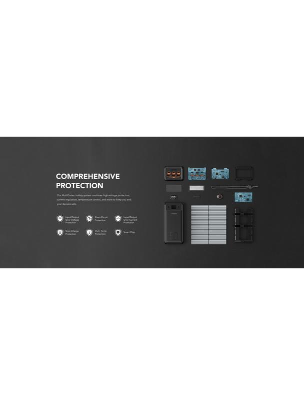 Powerbank Veger Tank Lite (W5001) PD QC3.0 5A 22,5W  50000 mAh czarny