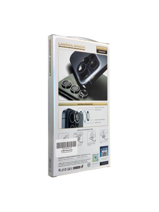 Szkło szafirowe X-ONE na obiektyw aparatu Camera Armor - do Samsung Galaxy S25