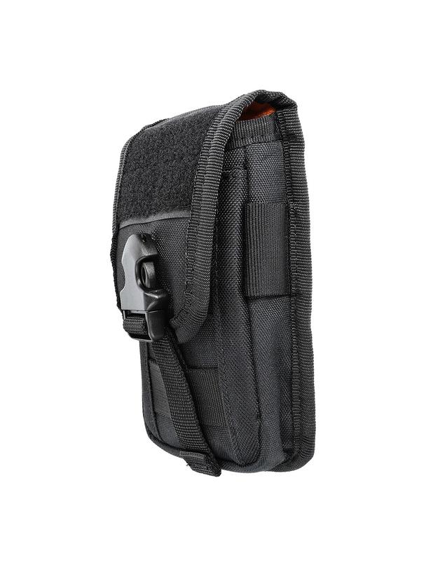 TRAVEL uniwersalna kabura do paska / plecaka czarna