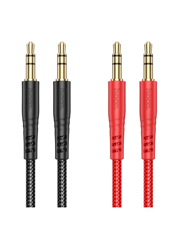 Kabel AUX Jack 3,5 mm do Jack 3,5 mm Hoco 1 m UPA24 czarny