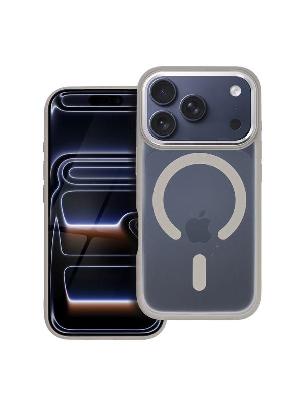 Futerał MATTE MAG COVER kompatybilny z MagSafe do IPHONE 17 Pro tytanowy