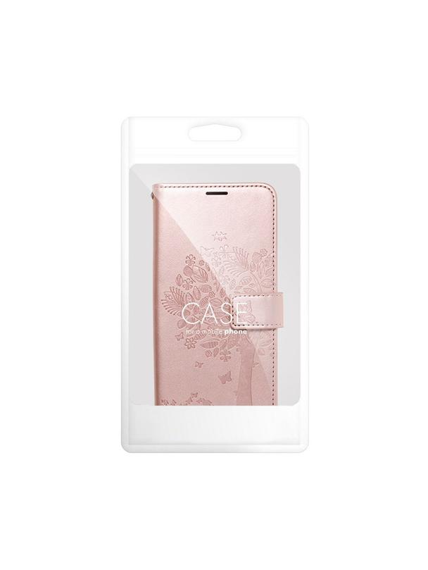 Kabura MEZZO Book do SAMSUNG S22 drzewo złoty róż