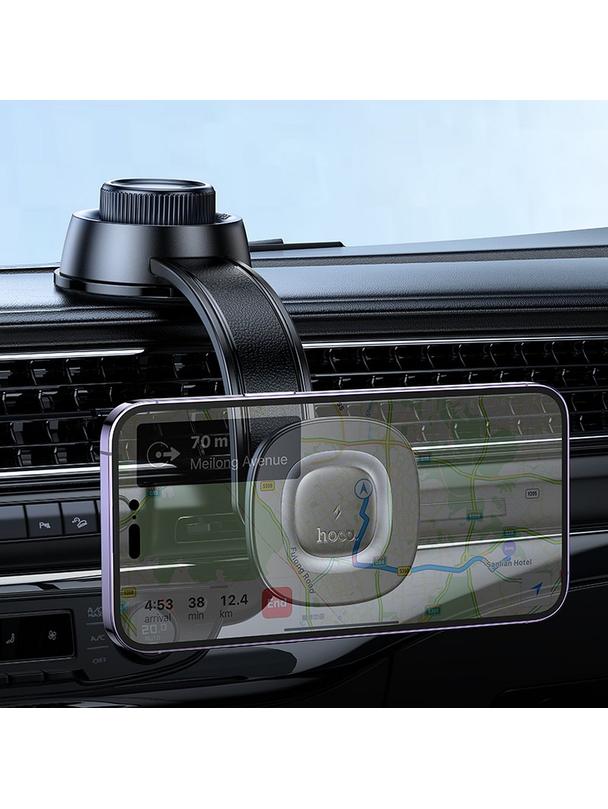 Uchwyt na telefon do samochodu indukcyjny Hoco 15W do deski HW31 czarny