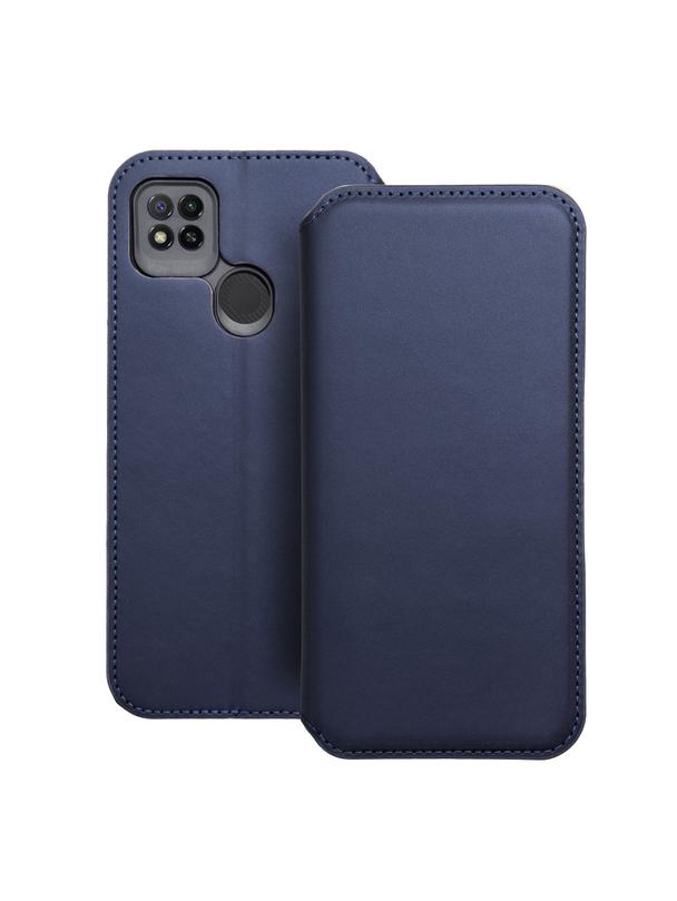 Kabura DUAL POCKET Book do XIAOMI Redmi 9c granatowy