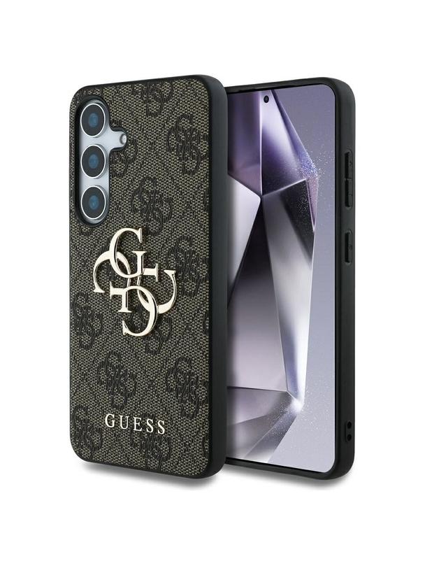 GUESS futerał do SAMSUNG S25 Plus GUHCS25M4GMGBR (Big 4G Logo Classic) brązowy