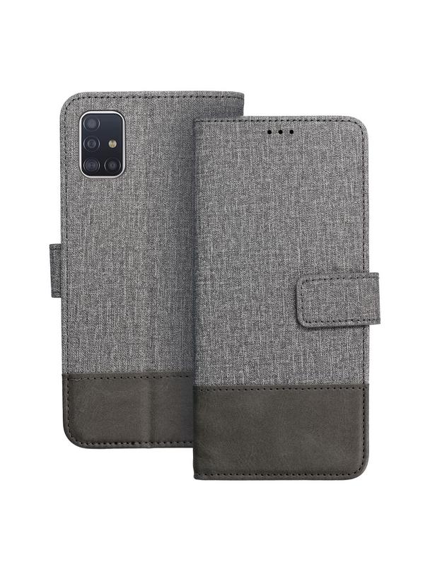 Kabura GOMMA Book do SAMSUNG A51 szary