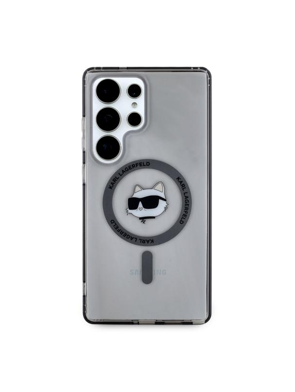 KARL LAGERFELD futerał do SAMSUNG S25 Ultra KLHMS25LHLSCHK (Magnetic IML Metal Choupette Head) czarny