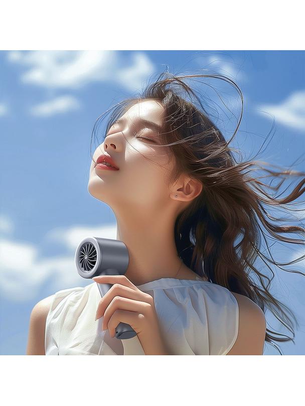 Wentylator / wiatrak przenośny z wyświetlaczem LLD-F88 szary