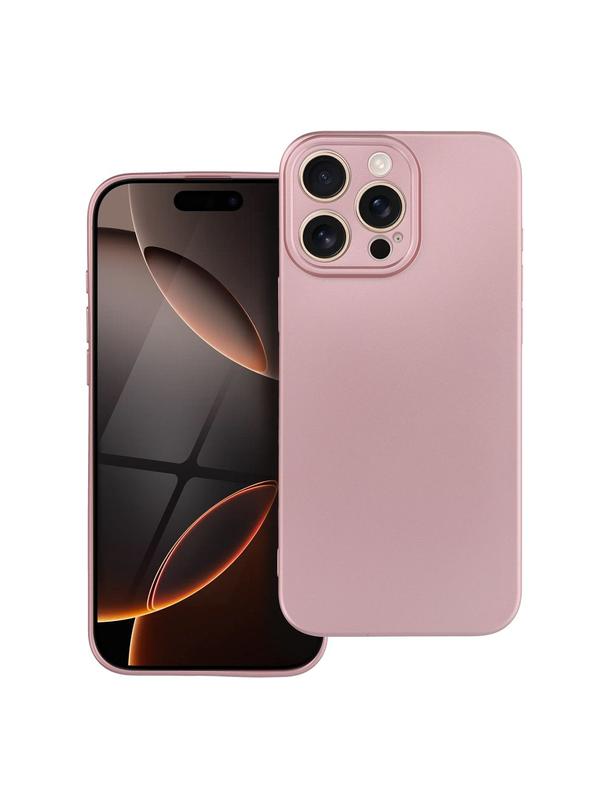 Futerał METALLIC do IPHONE 16 Pro Max różowy