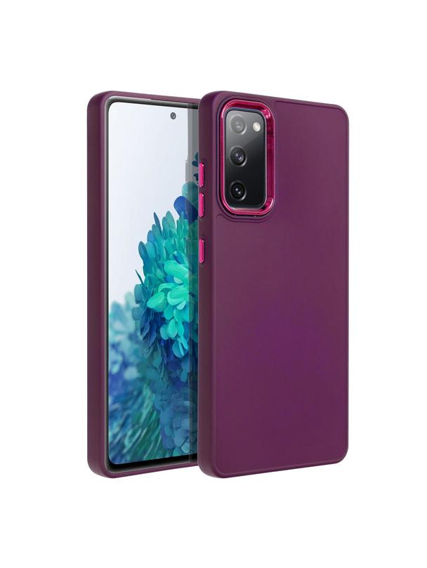 Futerał FRAME do SAMSUNG S20 FE / S20 FE 5G fioletowy