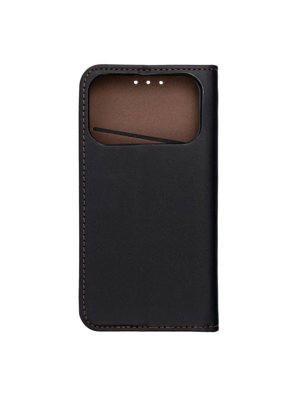 Kabura SMART PRO Book skórzana do IPHONE 17 Pro czarny