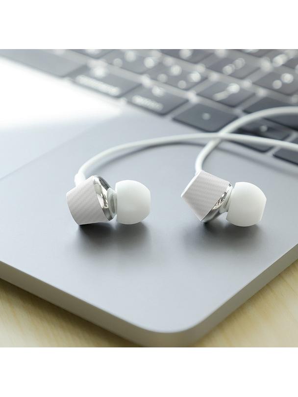 Słuchawki przewodowe douszne Jack 3,5 mm Hoco M70 białe