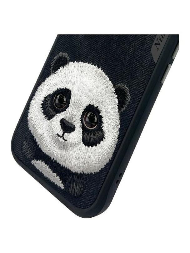 NIMMY futerał BIG EYED PET 2.0 Panda do IPHONE 15 czarny