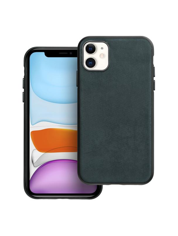 Futerał WOVEN MAG COVER kompatybilny z MagSafe do IPHONE 11 zielony