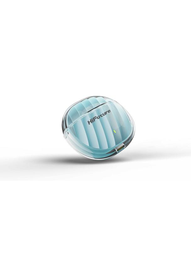 HIFUTURE słuchawki bezprzewodowe bluetooth TWS ENC IPX5 FLYBUDS3 Elegant niebieskie