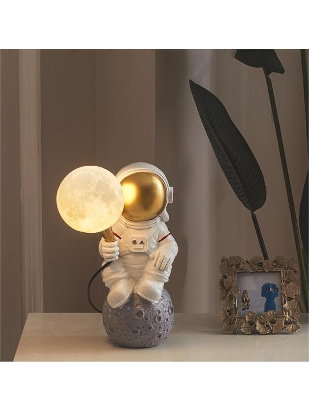 Lampka nocna ASTRONAUTA Art Deco siedzący (wzór 4) AMTL