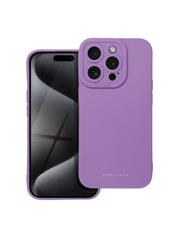 ROAR futerał LUNA do IPHONE 15 Pro Fioletowy