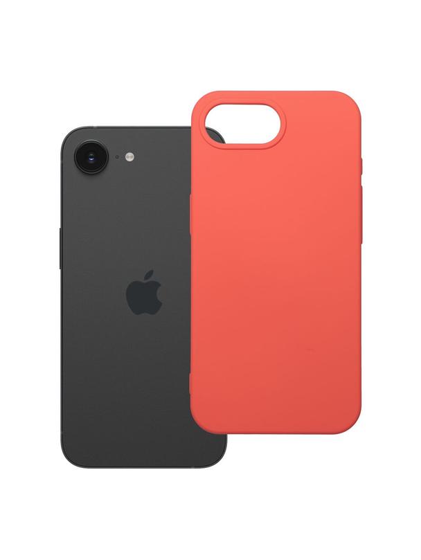 Futerał SILICONE do IPHONE 16e (SE 4 2025) brzoskwiniowy