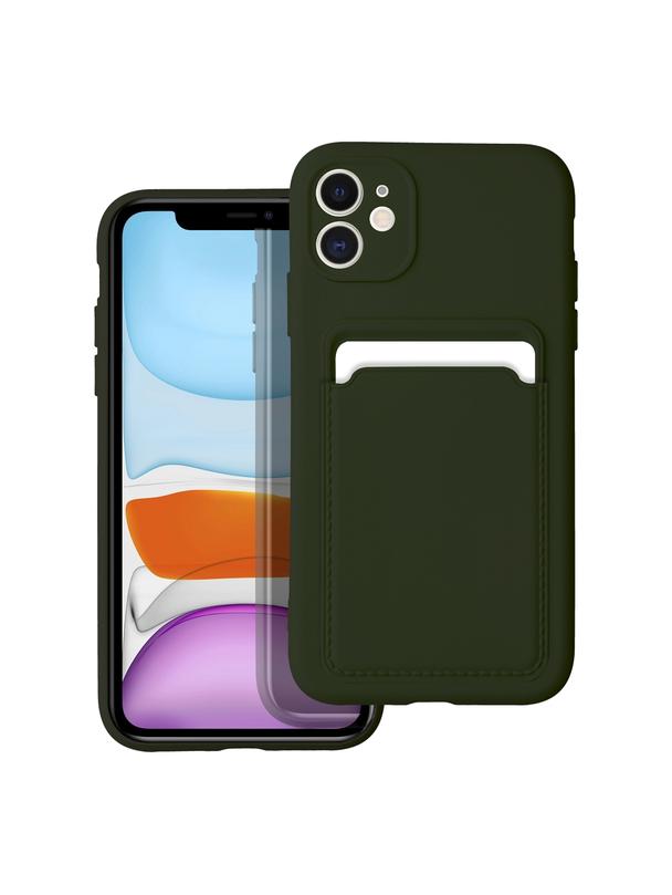 Futerał CARD CASE do IPHONE 11 zielony
