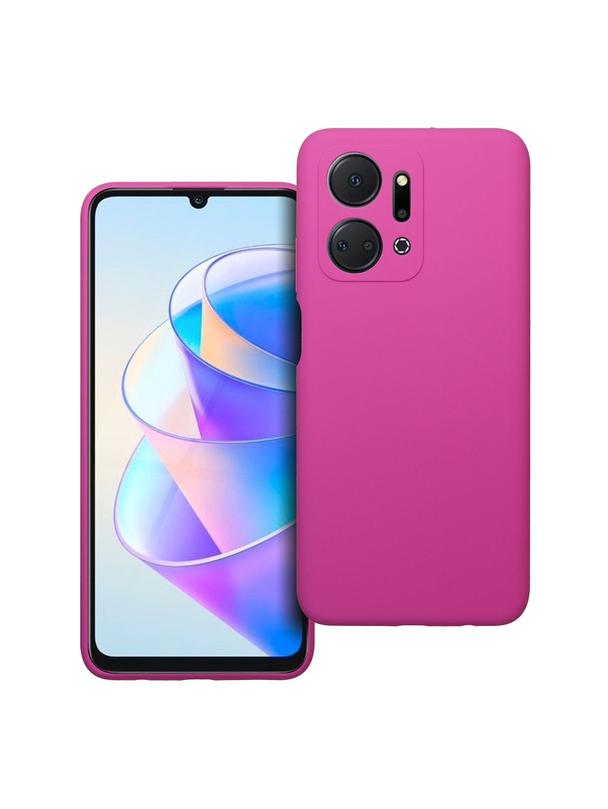 Futerał SILICONE 2mm do HONOR X7A róż