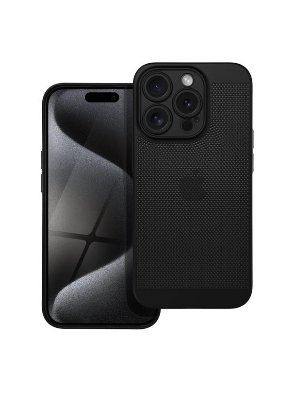 Futerał BREEZY do IPHONE 15 Pro czarny