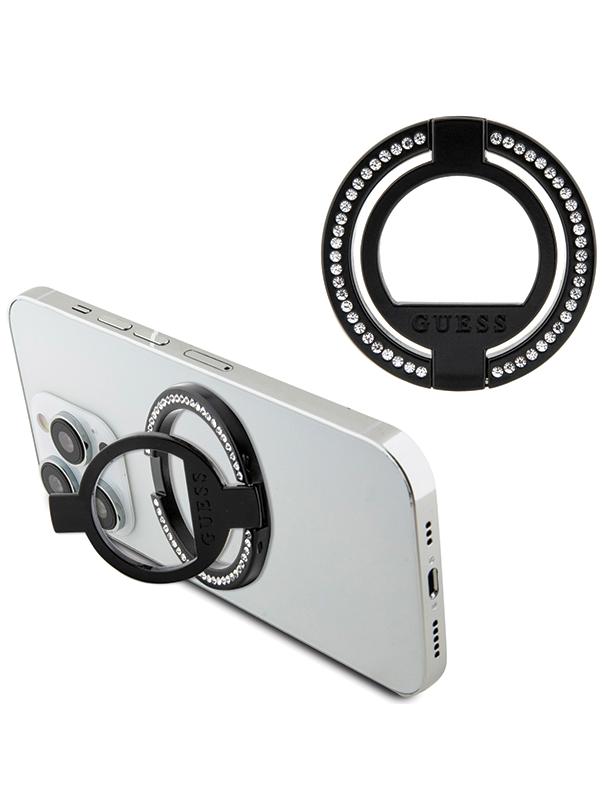 GUESS ring stand GUMRSALDGK (Rhinestones) czarny