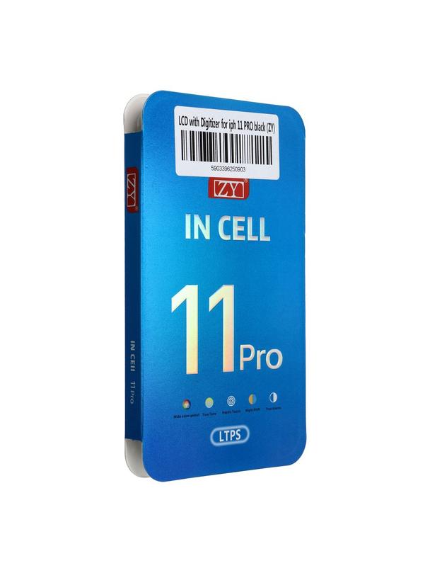 Wyświetlacz do iPhone 11 Pro z ekranem dotykowym czarnym (ZY-LTPS) IC Transferable