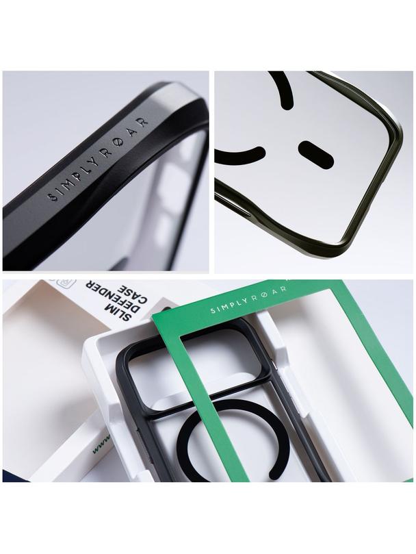 ROAR futerał SLIM DEFENDER kompatybilny z MagSafe do IPHONE 17 Pro Max czarny