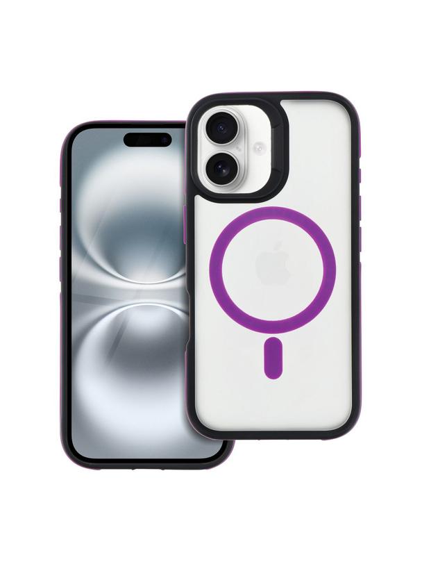 Futerał NEO do IPHONE 16 kompatybilny z MagSafe fioletowy