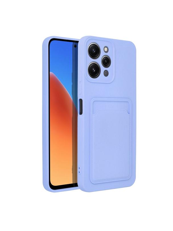 Futerał CARD CASE do XIAOMI Redmi 12 4G fioletowy