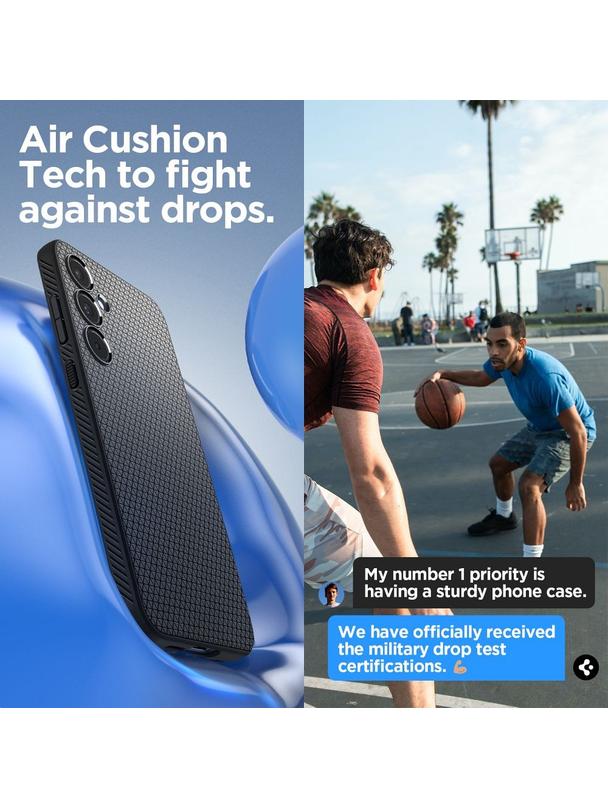 SPIGEN futerał LIQUID AIR do SAMSUNG A55 5G matte black