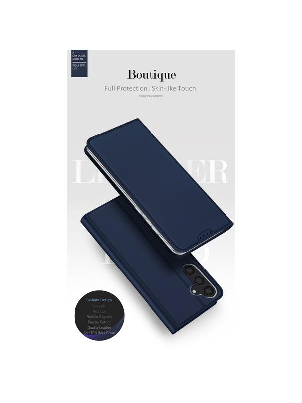 DUX DUCIS kabura SKIN PRO do SAMSUNG S24 niebieska