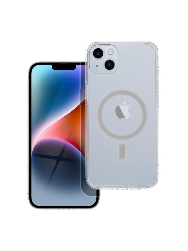 Futerał Clear Mag Cover (camera protection) zgodny z  MagSafe do iPhone 14 Plus transparentny