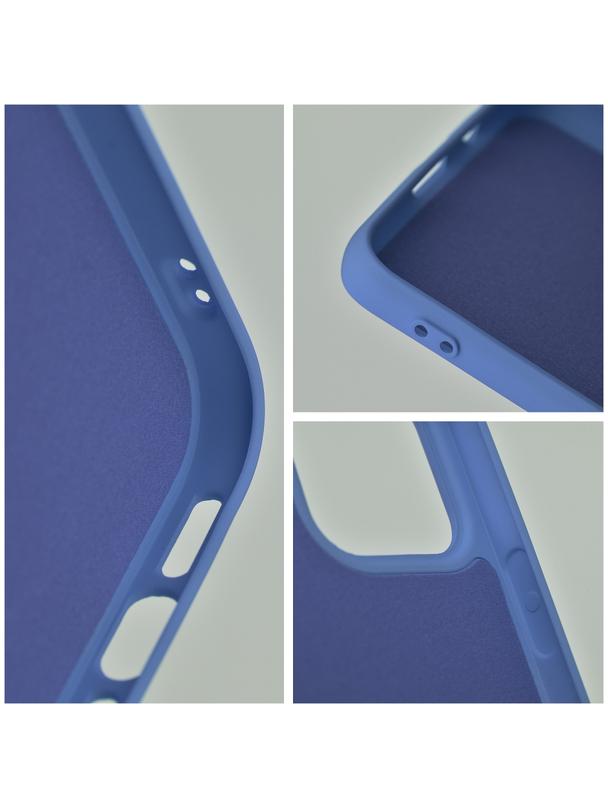 Futerał SILICONE do IPHONE 13 Pro Max niebieski
