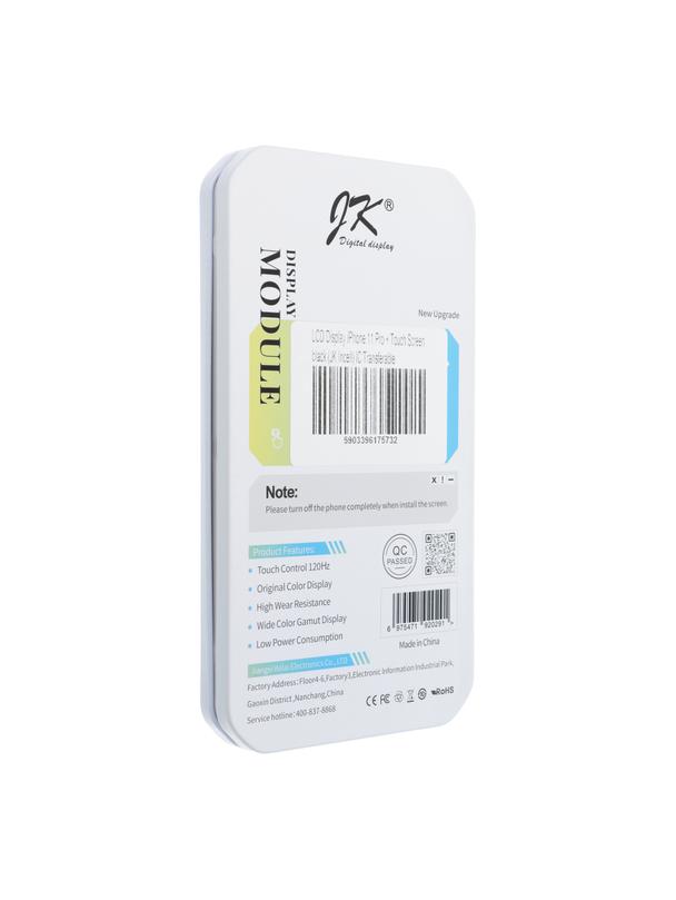 Wyświetlacz do iPhone 11 Pro  z ekranem dotykowym czarnym (JK Incell) IC Transferable