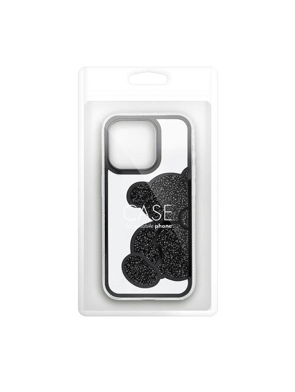 Futerał TEDDY BEAR do IPHONE 13 MINI czarny