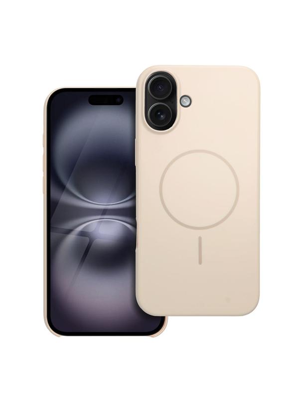 Glossy Mag Cover kompatybilny z MagSafe pasuje do IPHONE 16 PLUS biały