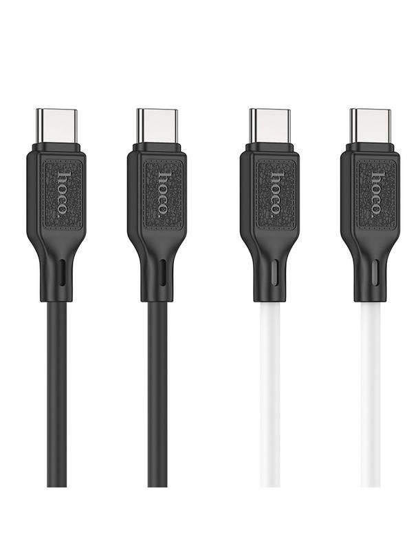 Kabel USB A do USB C Hoco 3A 1 m X90 biały